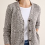 Cecil Vest  B253987 -  Mushroom Taupe Melange