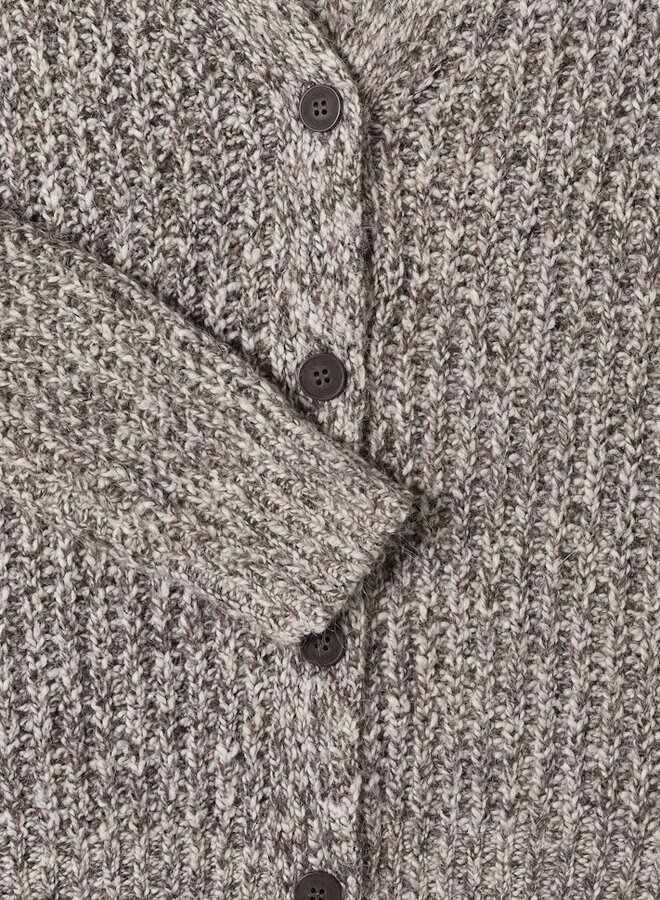 Cecil Vest Gemeleerd  B253987 -  Mushroom Taupe Melange