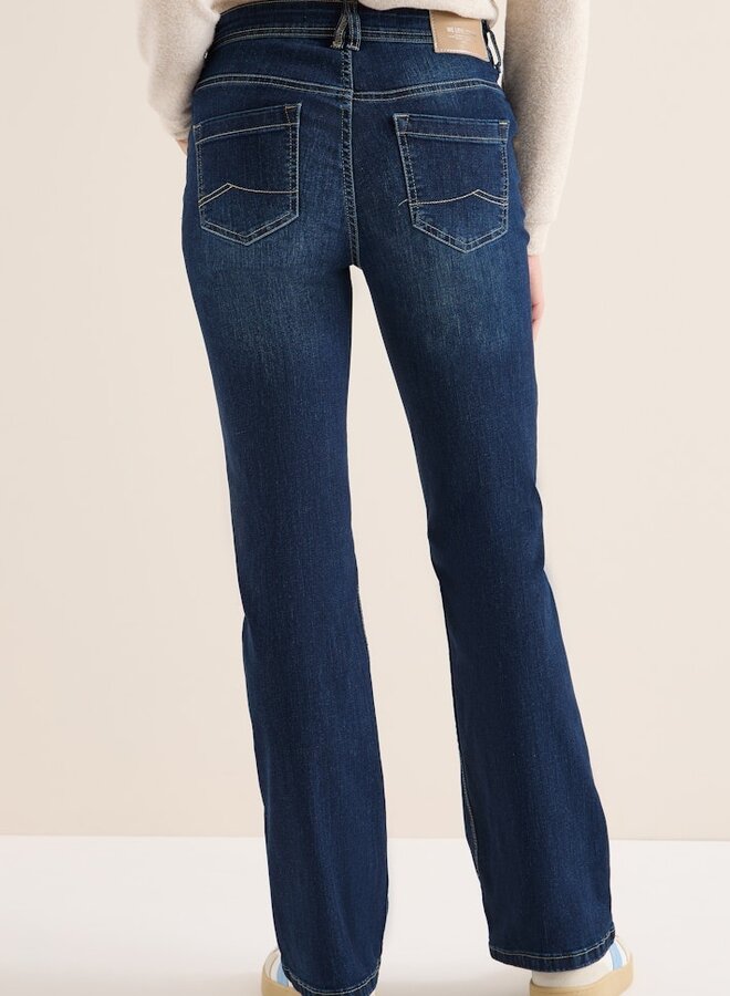 Cecil Bootcut Jeans Toronto B379257 - Dark Blue Wash