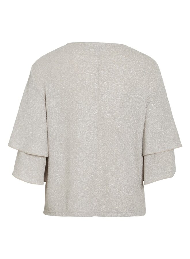 Vila Top VIFORA 14114534 - Frosted Almond