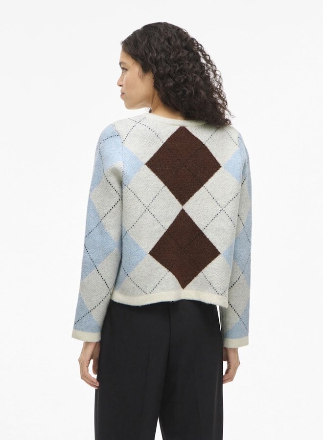 Vila Vest VIKAYLA O-NECK 14111310 - Birch