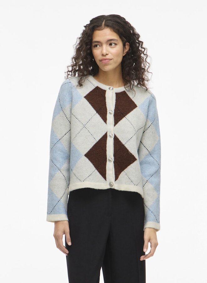 Vila Vest VIKAYLA O-NECK 14111310 - Birch