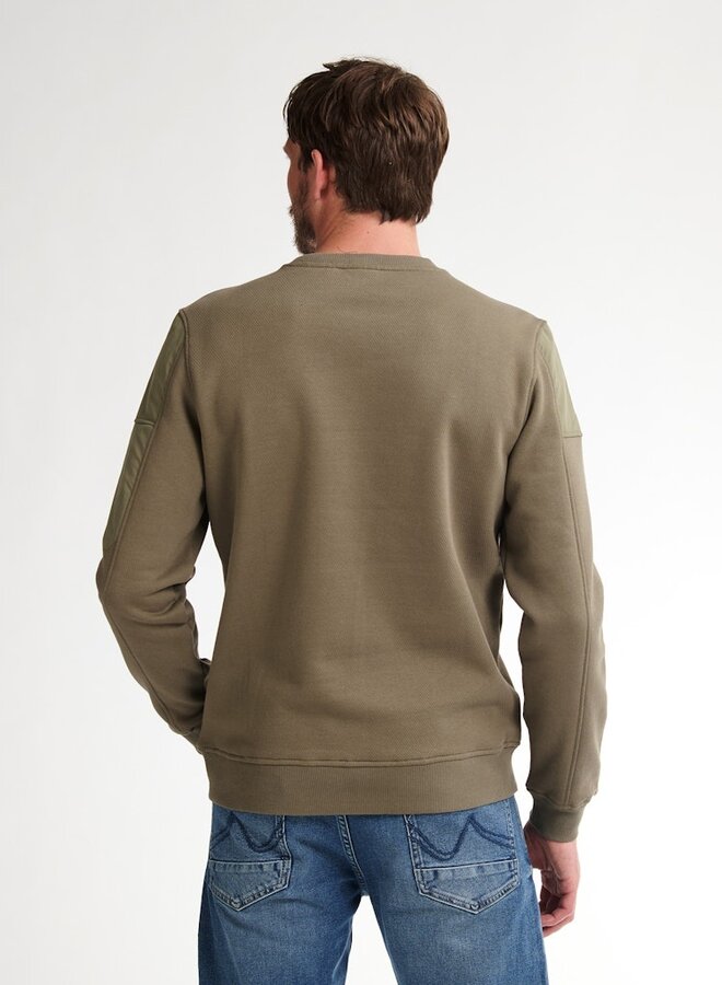 Petrol Trui M3050SWR322 - 6174 Mossy Stone