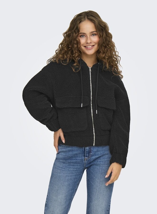 Only Teddy Jasje ONLTANJA 15335779 - Black