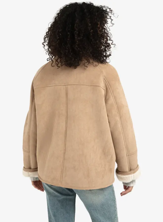 YAYA Oversized Jas 02-001066-510 - 99030 Light Camel