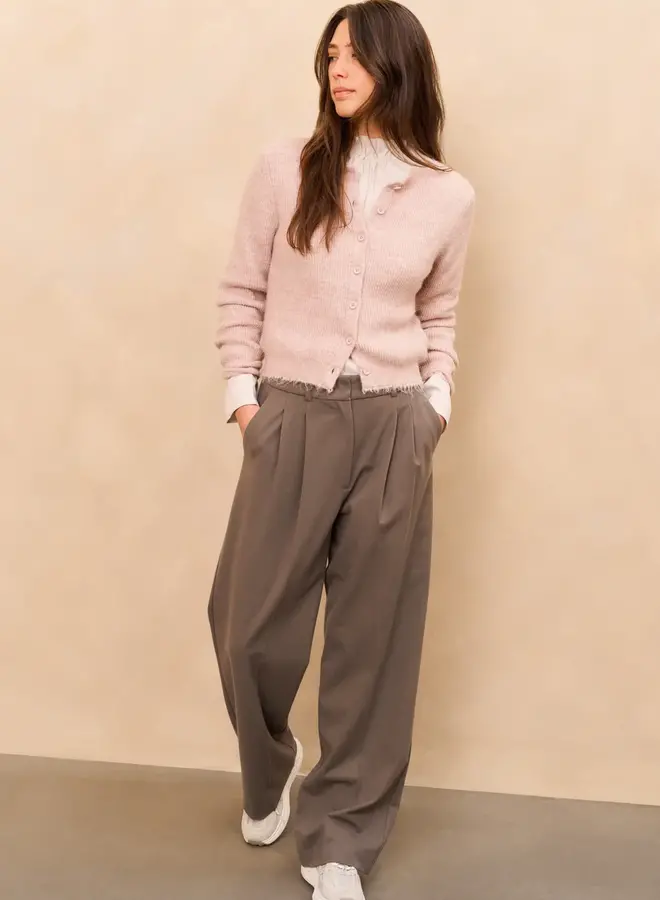 Kort Vest 01-010137-510 - 615092 Shadow Gray Pink Melange