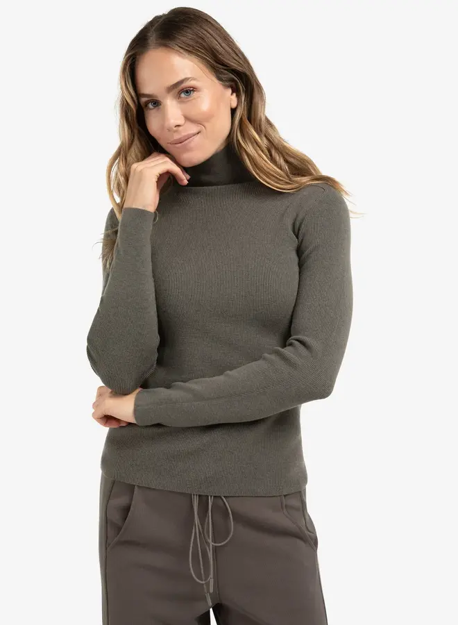 YAYA Ribtrui Met Col 01-000517-510 - 80307 Dark Night Grey