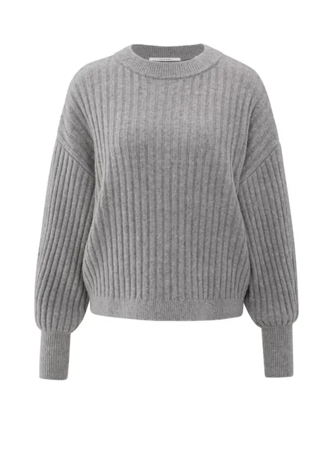 YAYA Trui 01000538510 - Taupe Grey