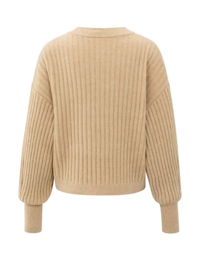 YAYA Trui 01000538510 - Light Camel