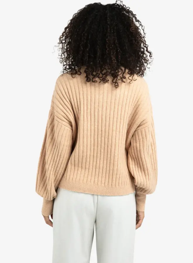 YAYA Trui 01000538510 - Light Camel