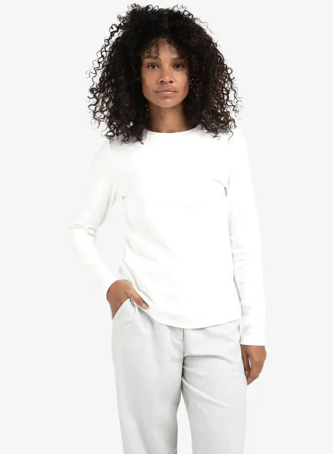 T-shirt Lange Mouwen 01-719040-510 - 10602 Off White