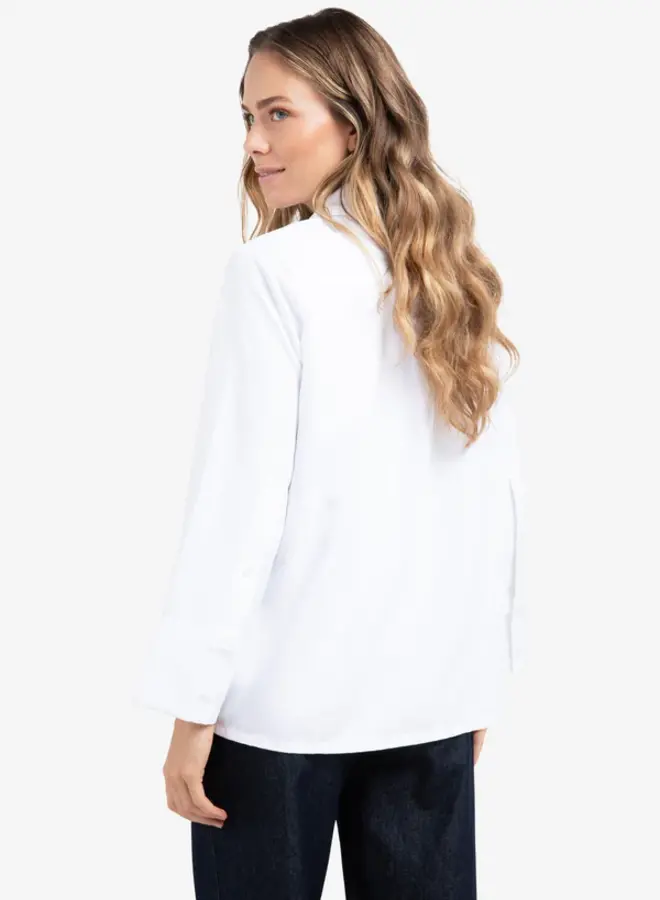 YAYA Blouse Oversized 01201192510 - Pure White