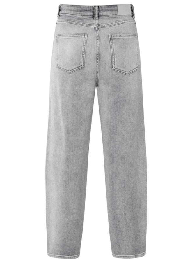 YAYA Barrel Jeans 01311125510 - Light Grey Denim