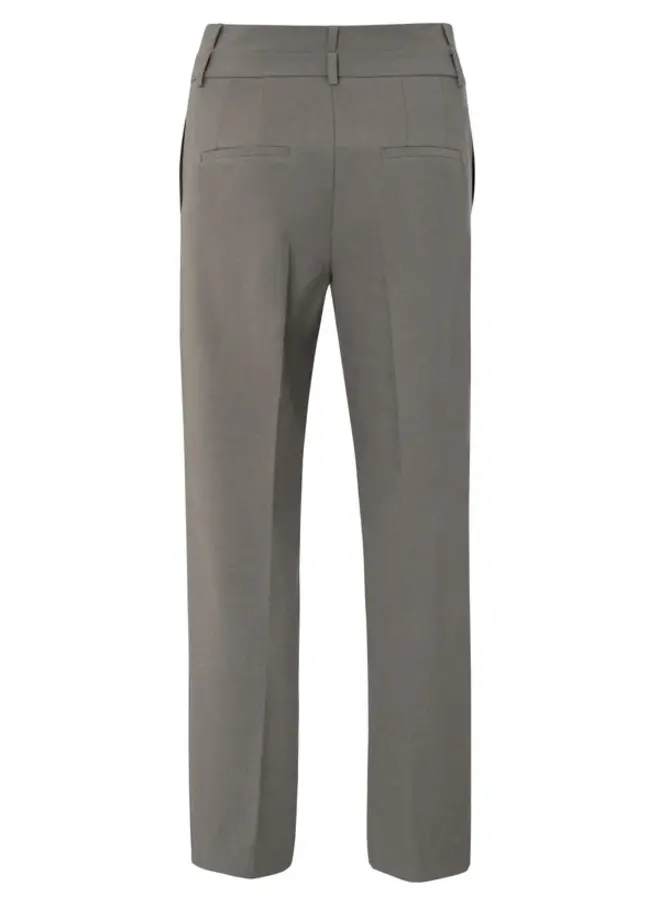 YAYA Broek 01301225510 - Dark Taupe Grey
