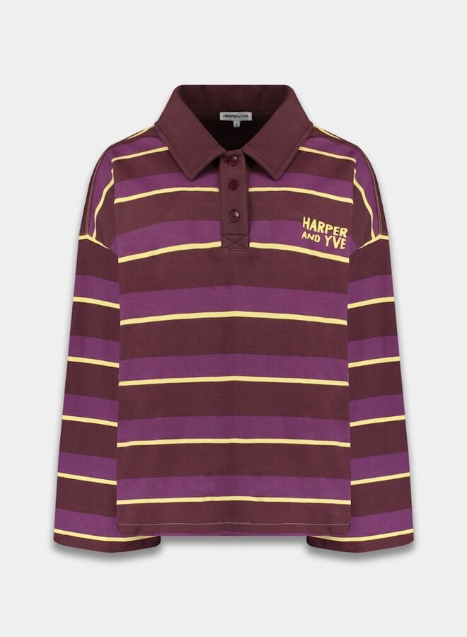 Trui Pollie Polo DW25Y502 - 1271 Multi Stripe