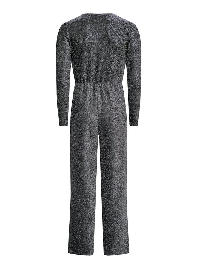Only Jumpsuit ONLRICH 15360280 - Black Detail:Silver Glitter