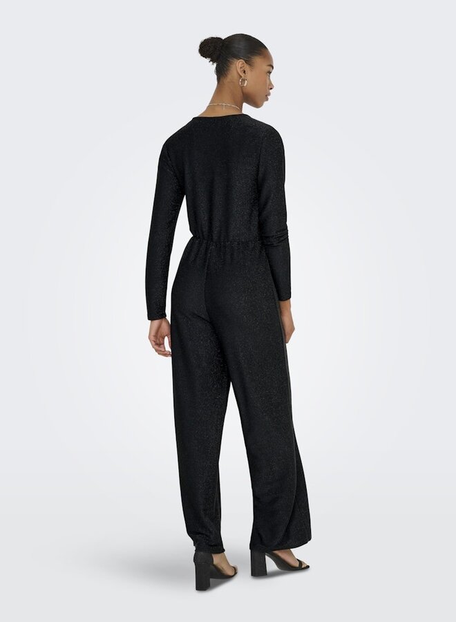 Only Jumpsuit ONLRICH 15360280 - Black Detail:Black Glitter