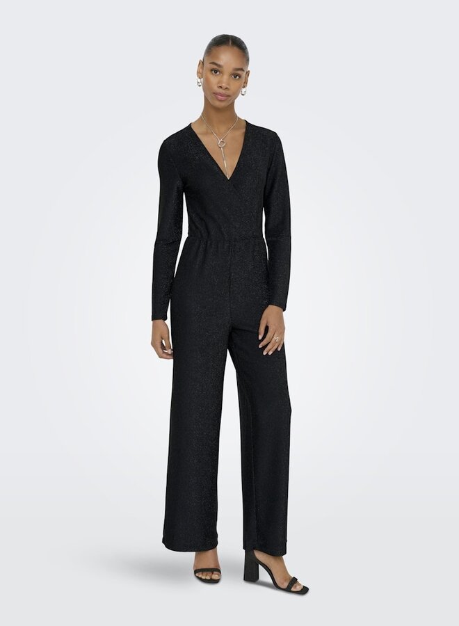 Only Jumpsuit ONLRICH 15360280 - Black Detail:Black Glitter
