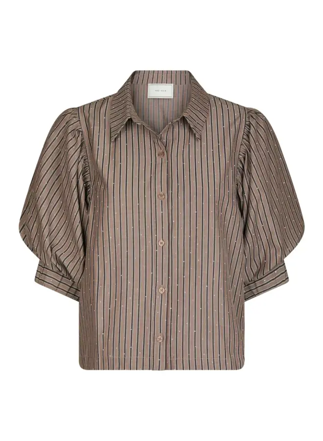 Neo Noir 166416 Etta Soft Stripe Stonet - 210 Brown