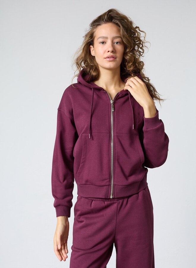 Vest 19157 VEMIA-HOOD - 516 Bordeuax