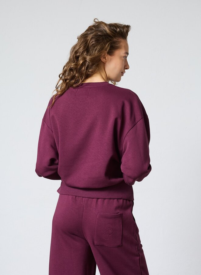 Sisters Point Sweater Vemia-SW 19155 - Bordeaux