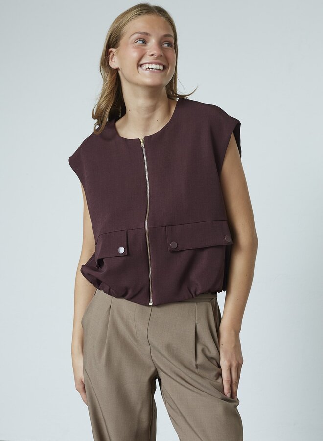 Vest 19298 GARWIN-VE3 - 222 D. Chocolate