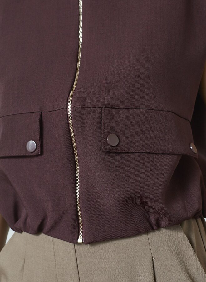 Sisters Point 19298 GARWIN-VE3 Vest - 222 D. Chocolate