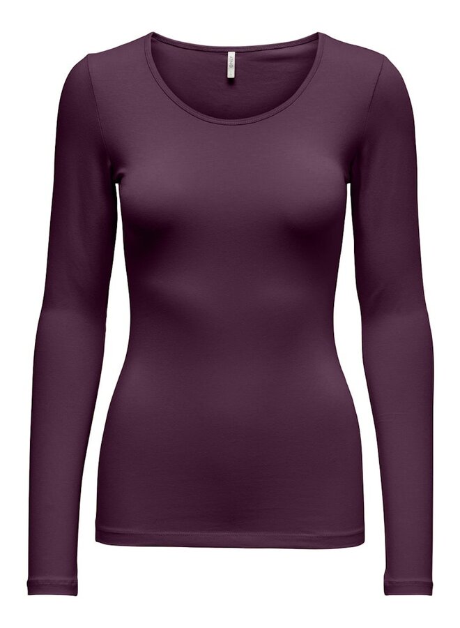 Only Top ONLLIVE  15204712 - Mauve Wine