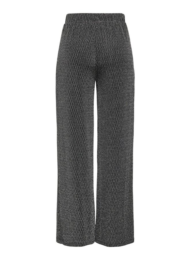 Only Broek ONLCAROL 15360961 - Black Detail & Harlekin silver