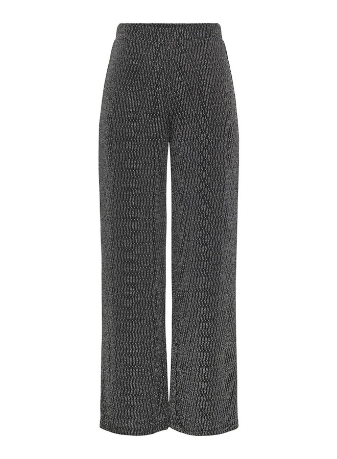 Only Broek ONLCAROL 15360961 - Black Detail & Harlekin silver