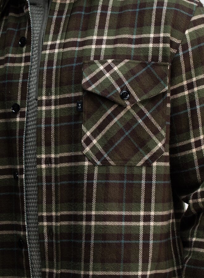 Butcher of Blue Overshirt Check Chief M2524040 - 730 Forest Green