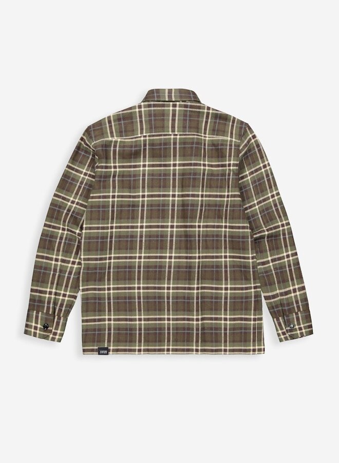 Butcher of Blue Overshirt Check Chief M2524040 - 730 Forest Green