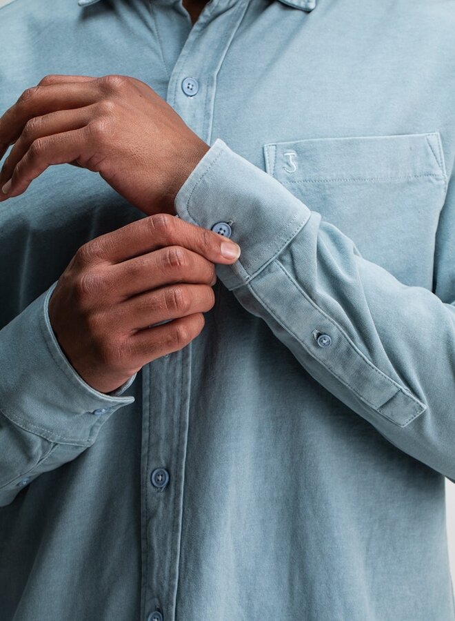 Butcher of Blue Overshirt Aidan M2524035 - 823 Horizon Blue