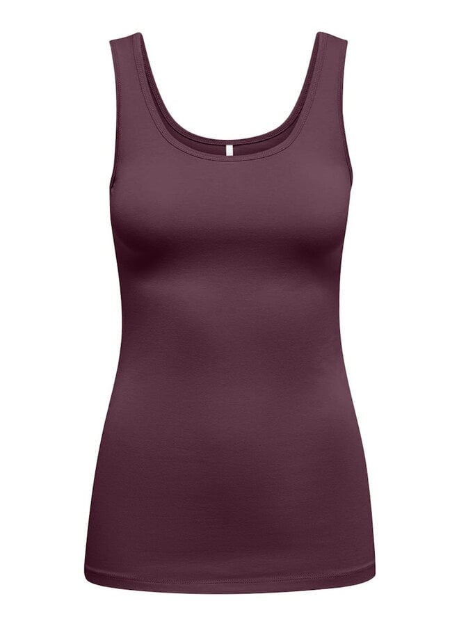 Tanktop ONLLIVE 15095808 - Mauve Wine