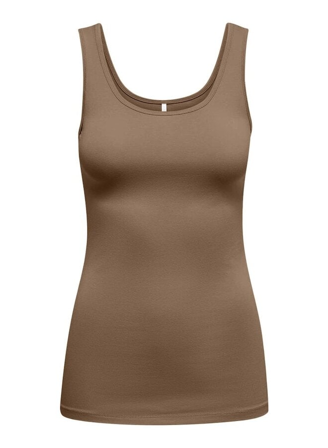 Only Tanktop ONLLIVE 15095808 - Cocoa Creme