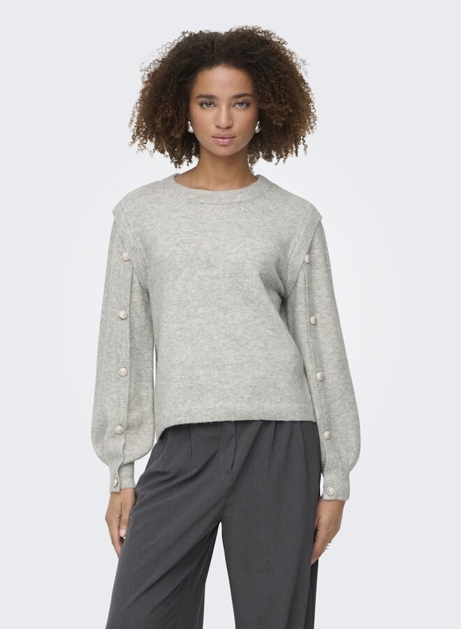 Trui ONLRENE 15358576 - Light Grey