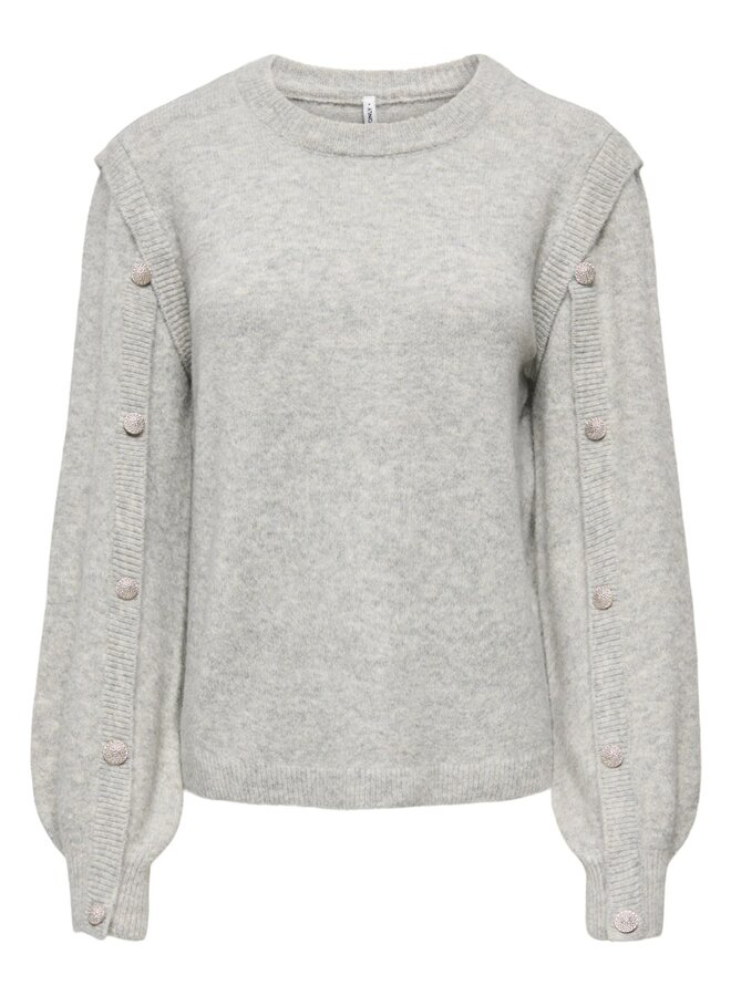 Only Trui ONLRENE 15358576 - Light Grey
