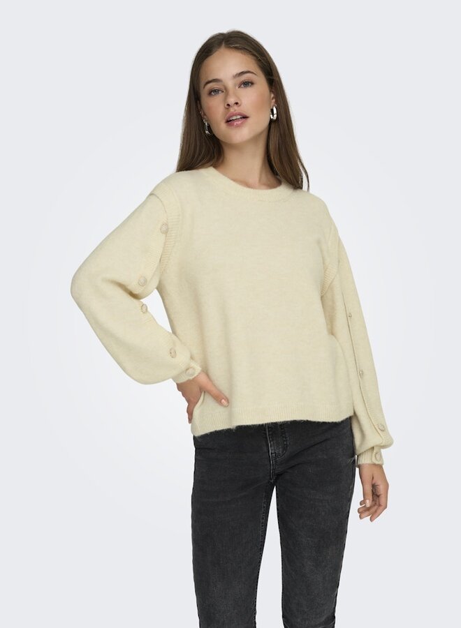 Only Trui ONLRENE 15358576 - Egret