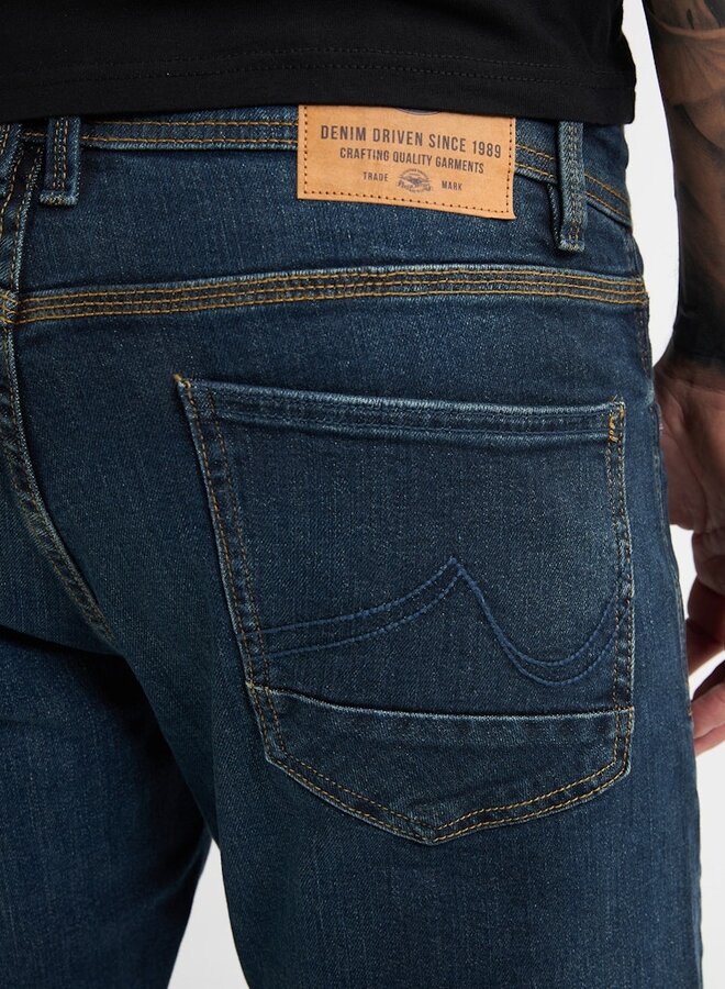 Petrol Straight Fit Jeans - 5802 Dark Used