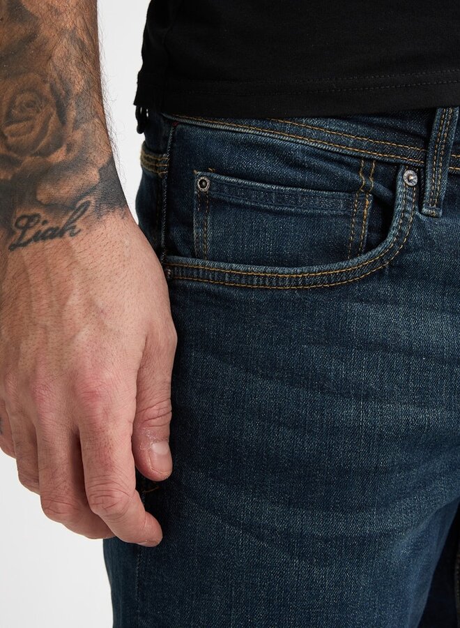 Petrol Jeans Starling - Straight Denim - Dark Used