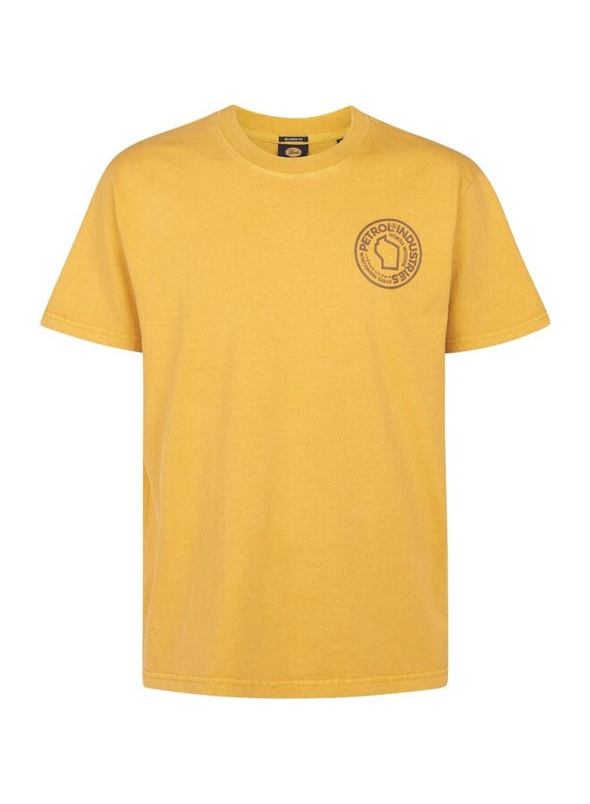 Petrol  T-Shirt SS Classic Print M-3050-TSR616 - Sunflower
