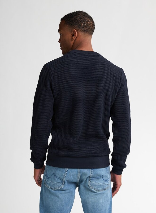 Petrol Trui Sweater Round Neck M-3050-SWR300 - Royal Navy