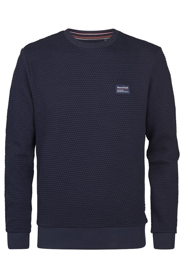 Petrol Trui Sweater Round Neck M-3050-SWR300 - Royal Navy