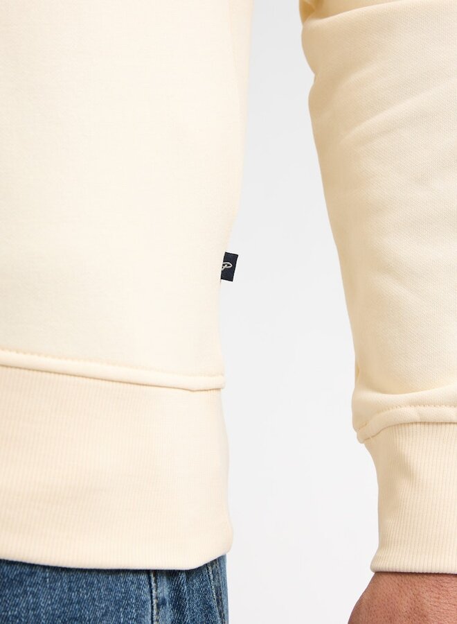 Petrol Trui Sweater Round Neck Print M-3050-SWR340 - Raw Sand