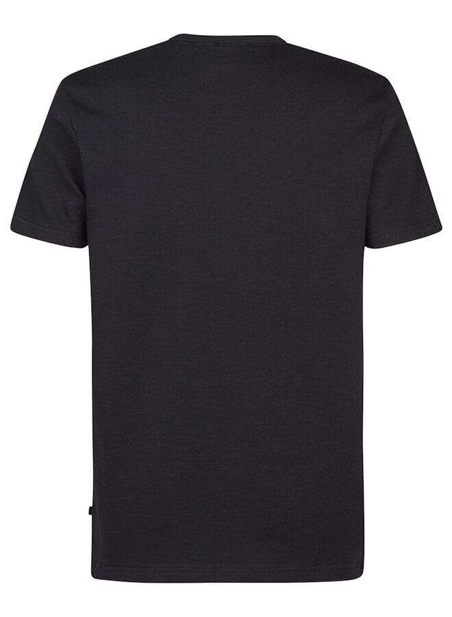 Petrol T-Shirt SS M-3050-TSR624 - Deep Black