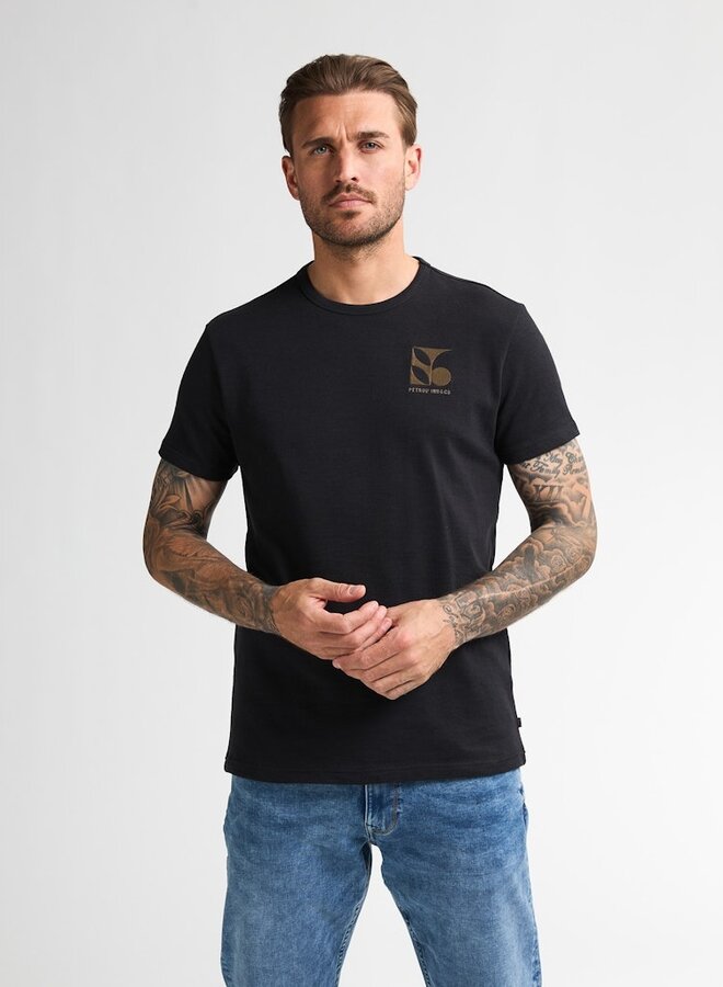 T-Shirt SS M-3050-TSR624 - Deep Black
