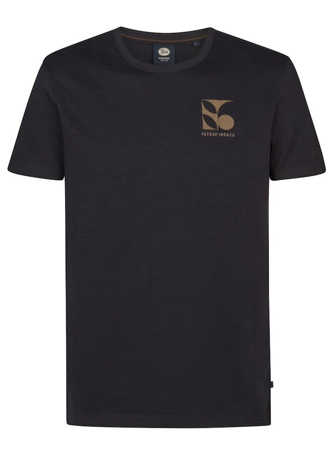 Petrol T-Shirt SS M-3050-TSR624 - Deep Black