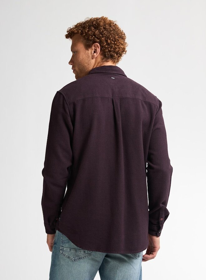 Petrol Overhemd Shirt Long Sleeve Uni M-3050-SIL407 - Syrup