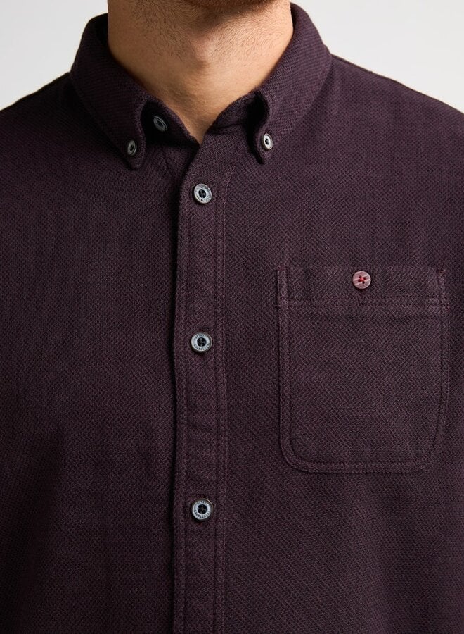 Petrol Overhemd Shirt Long Sleeve Uni M-3050-SIL407 - Syrup