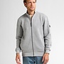 Petrol Vest Sweater Collar Zip M-3050-SWC315 - Light Grey